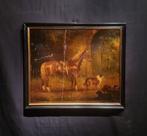 Britse school (XIX) - Scena campestre, Antiek en Kunst, Kunst | Schilderijen | Klassiek