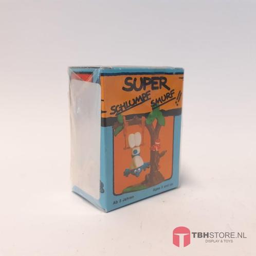 Smurfen 40237 Trapeze Smurf met doos (Toys), Verzamelen, Poppetjes en Figuurtjes, Zo goed als nieuw, Verzenden