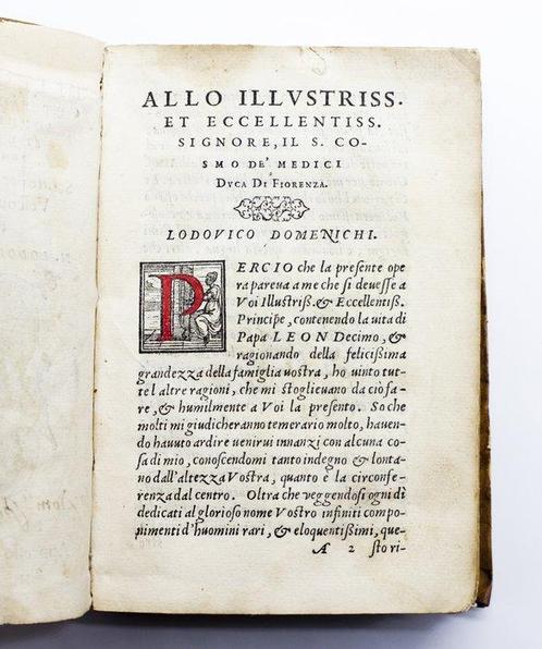 Giovio - Le Vite di Leon Decimo et d’Adriano Sesto sommi, Antiek en Kunst, Antiek | Boeken en Bijbels