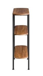 Smal Industriële Consoletafel – 3 Vakken, Hout, Metaal, 110, Antiek en Kunst, Verzenden