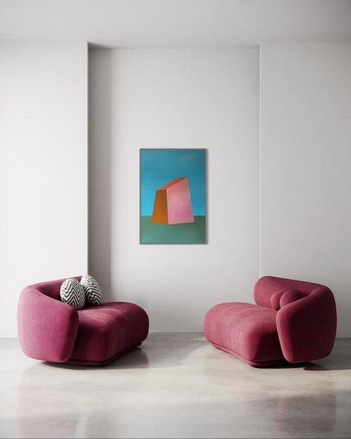 Johanna Piesniewski - BLUE YONDER, Antiek en Kunst, Kunst | Schilderijen | Modern