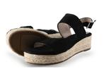 Dolcis Sandalen in maat 38 Zwart, Dolcis, Verzenden, Zwart, Sandalen of Muiltjes