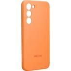 Samsung Siliconen Hoesje - Samsung Galaxy S23 Plus - Oranje, Hobby en Vrije tijd, Ophalen of Verzenden, Zo goed als nieuw