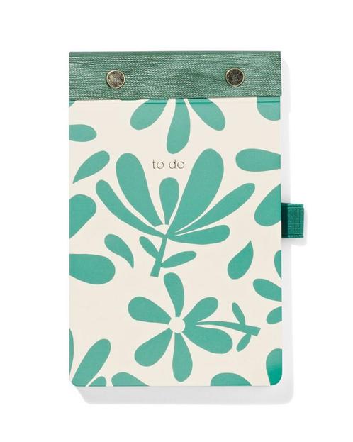 HEMA Notitieboek 17.5x11cm bloem, Diversen, Agenda's, Nieuw, Verzenden