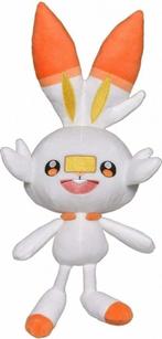 Pokemon Knuffel - Scorbunny (30 cm) | Pokémon - Hobby, Kinderen en Baby's, Speelgoed | Knuffels en Pluche, Nieuw, Verzenden