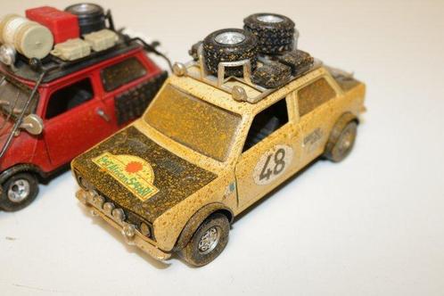 Solido 1:25 - Modelauto (2) - Polistil Fiat 128 Rally and, Hobby en Vrije tijd, Modelauto's | 1:5 tot 1:12