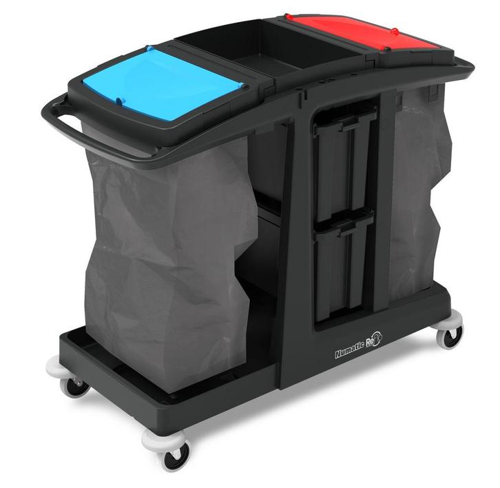 Numatic Werkwagen ECO-Matic EM 6 Black, Doe-het-zelf en Verbouw, Reinigingsmachines, Verzenden