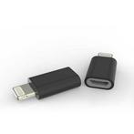 Micro USB naar Lightning adapter - Universeel, Telecommunicatie, Mobiele telefoons | Toebehoren en Onderdelen, Nieuw, Telefoonhanger of Accessoire