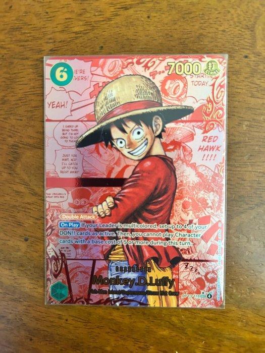 Bandai Verzegelde kaart - One Piece - Monkey D. Luffy, Hobby en Vrije tijd, Verzamelkaartspellen | Overige