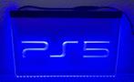 PS5 PS 5 neon bord lamp LED verlichting reclame lichtbak *bl, Huis en Inrichting, Nieuw, Verzenden