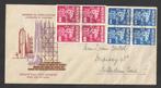 Nederland 1950 - FDC Kerken in oorlogstijd met nr. 559+560, Postzegels en Munten, Gestempeld