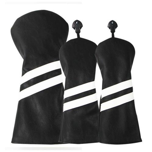 Golf Club Headcover Double-Stripe- Golfclub Covers, Sport en Fitness, Golf, Nieuw, Verzenden