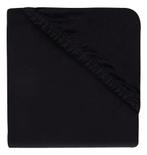 Jollein Jersey Black 95 cm Rond Boxmatras Hoeslaken, Verzenden, Nieuw