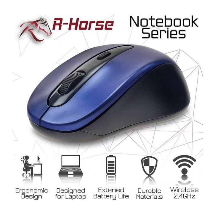 RF-2804B R-horse Wireless Mouse | 2.4 Ghz draadloos |, Computers en Software, Muizen, Nieuw, Ophalen of Verzenden