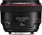 Canon EF 50 mm F1.2 L USM 72 mm filter (geschikt voor Canon, Verzenden, Gebruikt, Standaardlens