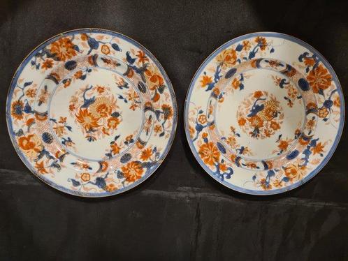 Bord (3) - Porselein - Imari borden 18e eeuw, Antiek en Kunst, Antiek | Overige Antiek
