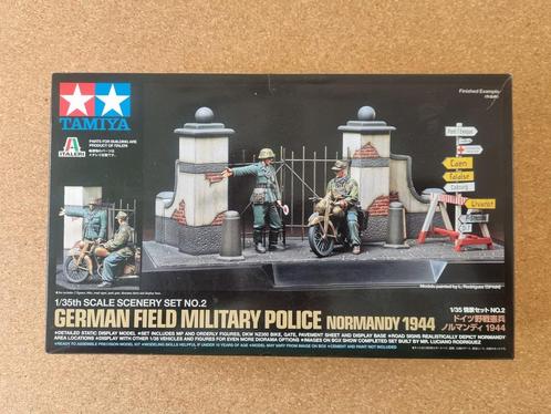 Tamiya 89740 German Field Military Police Diorama 1:35, Hobby en Vrije tijd, Modelbouw | Figuren en Diorama's, Verzenden