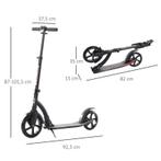 TRUUSK Scooter Kickscooter Opvouwbare Scooter, Opvouwbaar, S, Verzenden, Nieuw