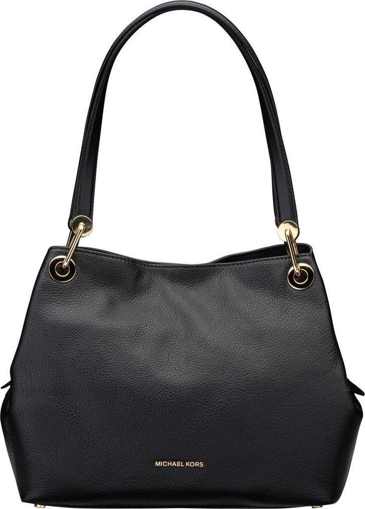Michael Kors Raven L Dames Schoudertas - Zwart, Sieraden, Tassen en Uiterlijk, Tassen | Schoudertassen, Verzenden