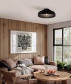 EGLO Mogano Plafondlamp - E27 - Ø 40 cm - Zwart -  –, Huis en Inrichting, Verzenden, Nieuw