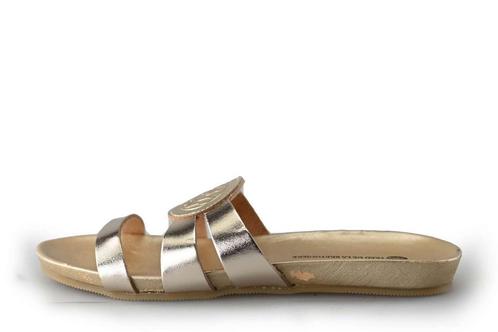 Shabbies Slippers in maat 39 Goud | 10% extra korting, Kleding | Dames, Schoenen, Overige kleuren, Zo goed als nieuw, Slippers