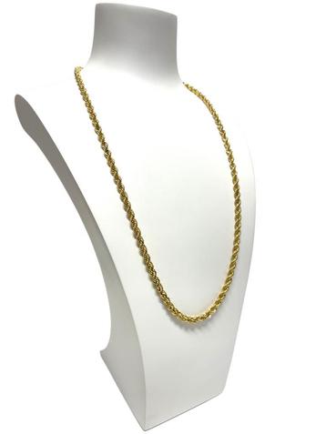 Uno a Erre 18 Karaat Gouden Koord Ketting Verstelbaar - 4 mm beschikbaar voor biedingen