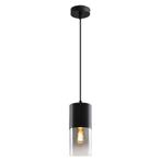 Moderne hanglamp zwart, Huy, Nieuw, Ophalen of Verzenden, Glas, 75 cm of meer