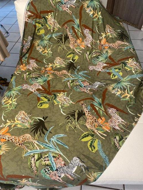San Leucio - prachtig chic etnisch zijde paneel aquarel, Antiek en Kunst, Antiek | Kleden en Textiel
