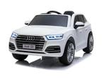 Audi Q5 elektrische kinderauto, 12 volt, rubber banden en me, Kinderen en Baby's, Nieuw, Ophalen of Verzenden