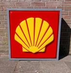 Shell Logo Lichtbak Display - 68 x 68cm - Origineel, Verzamelen, Merken en Reclamevoorwerpen, Ophalen, Gebruikt