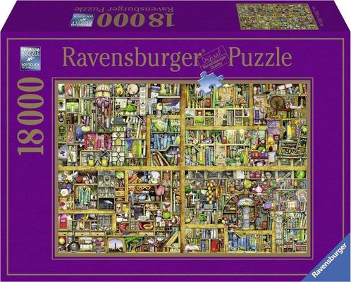 Ravensburger puzzel Colin Thompson Magical bookcase -, Hobby en Vrije tijd, Denksport en Puzzels, Nieuw, Ophalen of Verzenden