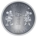 Fiji. 50 Cents 5 x 2024 1 oz $0.50 Fiji Steamboat Willie