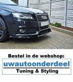Maxton Design Audi A4 Spoiler Splitter Lip Skirt Diffuser S4, Auto-onderdelen, Verzenden, Nieuw, Audi