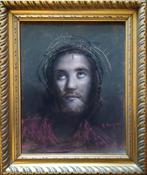Roberto Carignani (1894-1975) - Volto di Cristo, Antiek en Kunst
