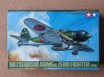 Tamiya 61027 Mitsubishi A6M5c Zero Fighter (Zeke) 1:48, Hobby en Vrije tijd, Modelbouw | Vliegtuigen en Helikopters, Verzenden