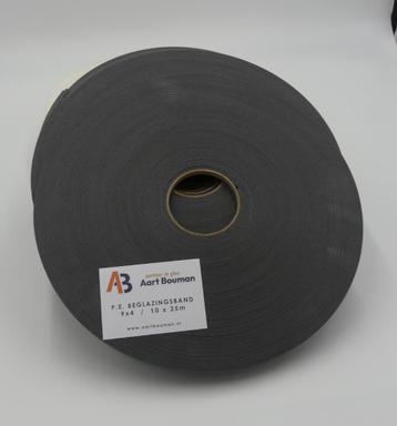 Glasband | 9 x 4 | zwart | 25 meter beschikbaar voor biedingen