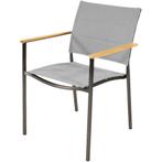 Tuinstoel Marmaris RVS Taupe, Ophalen of Verzenden, Nieuw