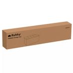 Ruhhy grijze poef 110L – opvouwbaar met opbergruimte – 7, Ophalen of Verzenden, Nieuw