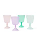 HEMA Herbruikbare wijnglazen 4 stuks, Verzenden, Nieuw