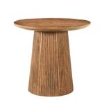 Salvator ronde bijzettafel - Ø50 cm - hout - naturel, Huis en Inrichting, Ophalen of Verzenden, Nieuw