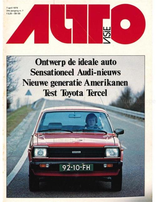 1979 AUTOVISIE MAGAZINE 07 NEDERLANDS, Boeken, Auto's | Folders en Tijdschriften