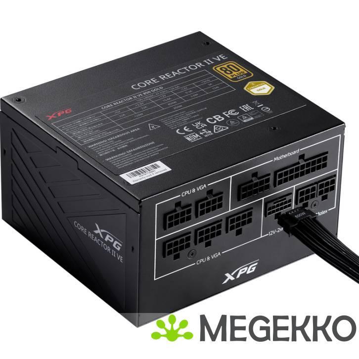 XPG CORE REACTOR II VE 850W 80+ Gold, Computers en Software, Interne voedingen, Nieuw, Verzenden