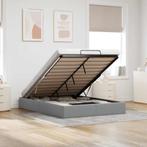 vidaXL Bedframe zonder matras 140x200 cm stof lichtgrijs, Verzenden, 140 cm, 200 cm, Nieuw