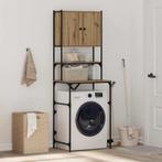 vidaXL Wasmachine Kast Artisan Eiken 68x48,5x194 cm, Witgoed en Apparatuur, Verzenden, Nieuw