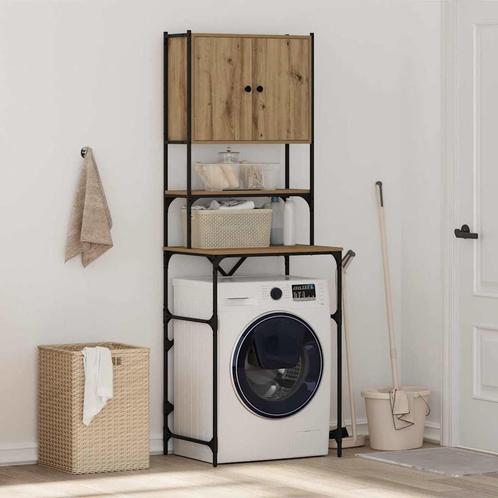 vidaXL Wasmachinekast artisanaal eikenkleurig 68 x 48,5 x, Witgoed en Apparatuur, Wasmachines, Nieuw, Verzenden
