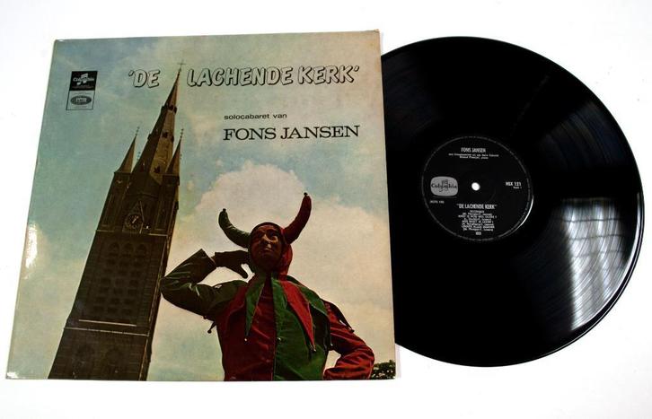 LP Fons Jansen De Lachende Kerk AL194, Cd's en Dvd's, Vinyl | Nederlandstalig, Gebruikt, 12 inch, Overige genres, Verzenden