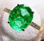 Zonder minimumprijs - Ring - 14 karaat Geel goud, COLOMBIA, Nieuw