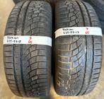 2x225-55-17 nokian winter 7mm €65 per band 225 55 17, Ophalen, Gebruikt, 17 inch, Winterbanden