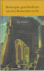 Beknopte geschiedenis van het Romeinse recht 9789054544296, Boeken, Studieboeken en Cursussen, Zo goed als nieuw