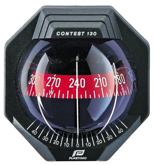 Plastimo Contest 130 kompas - op beugel - zwart, Watersport en Boten, Navigatiemiddelen en Scheepselektronica, Ophalen of Verzenden